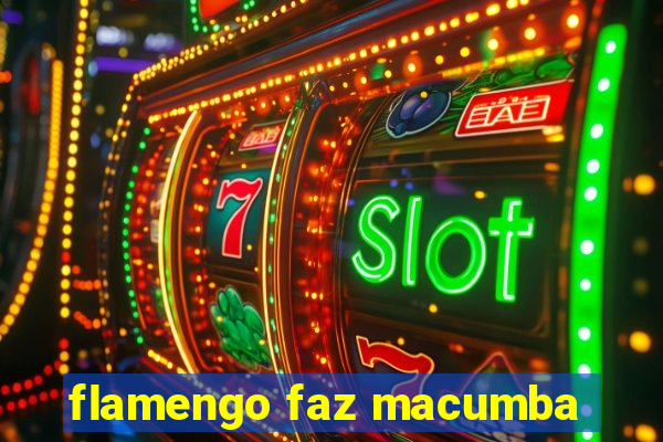 flamengo faz macumba